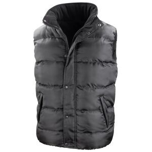 Result Core Mens Nova Lux Padded Vest / Black